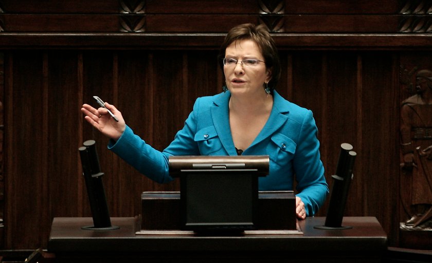 Premier Ewa Kopacz