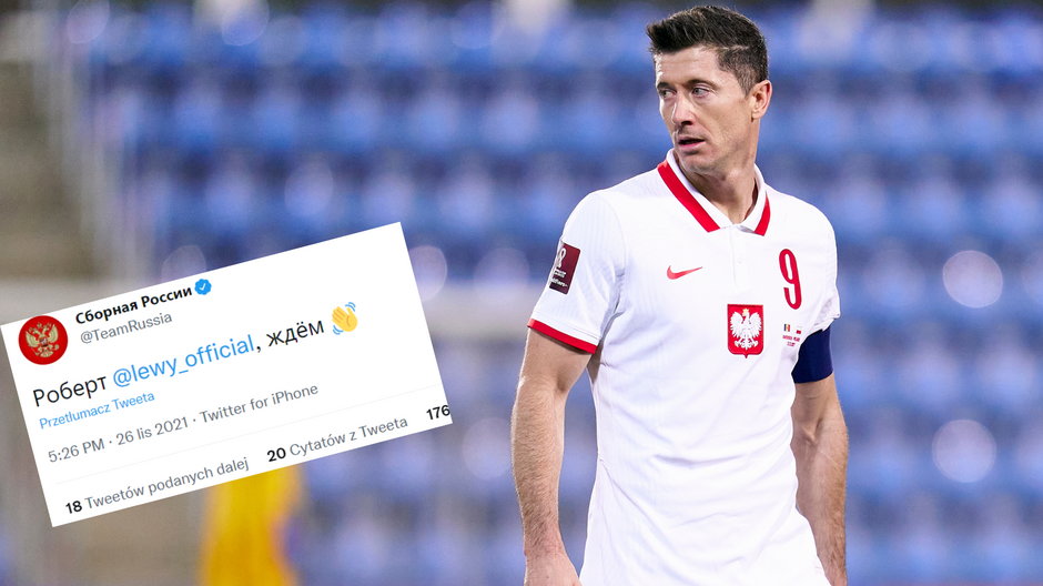 Robert Lewandowski (twitter.com/TeamRussia)