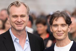 Reżyser Christopher Nolan i aktor Cillian Murphy, który wcielił się w tytułowego Oppenheimera.