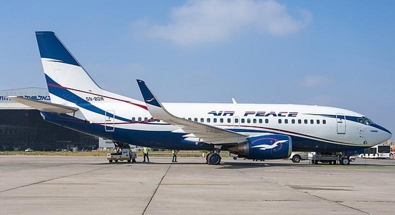  AIRPEACE Boeing 737 (Youth digest)