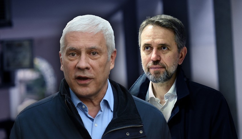 Boris Tadić i Saša Radulović