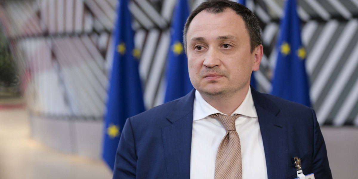 Ukraiński minister polityki rolnej i żywności Mykoła Solski 