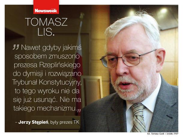 Jerzy Stępień w programie Tomasz Lis.