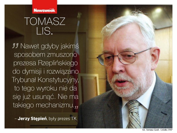 Jerzy Stępień w programie Tomasz Lis.