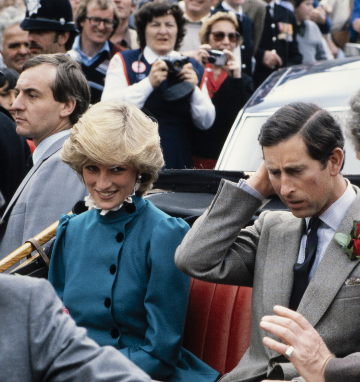 Ol lewej: Barry Mannakee, Diana Spencer, książę Karol