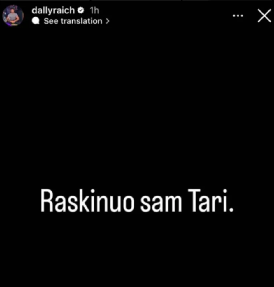 Taru Simov ostavio dečko