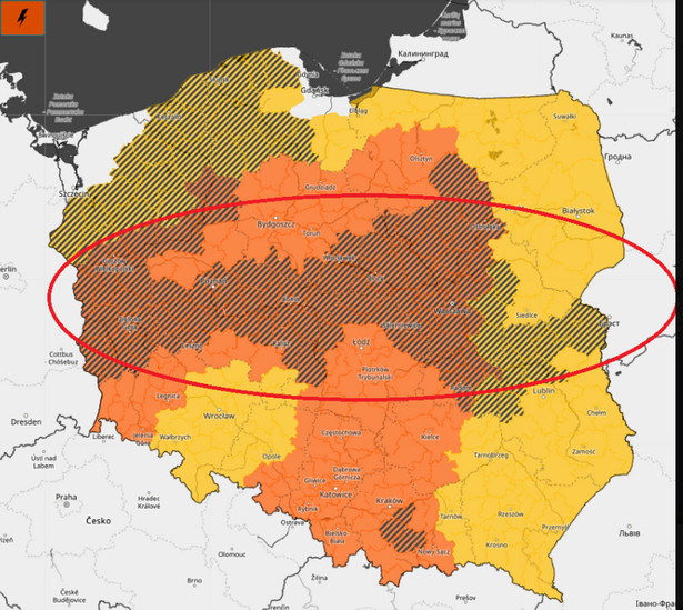 Burze nad Polską