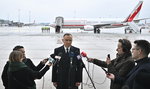 Prezydent Andrzej Duda odleciał do USA. O czym mówił na lotnisku?