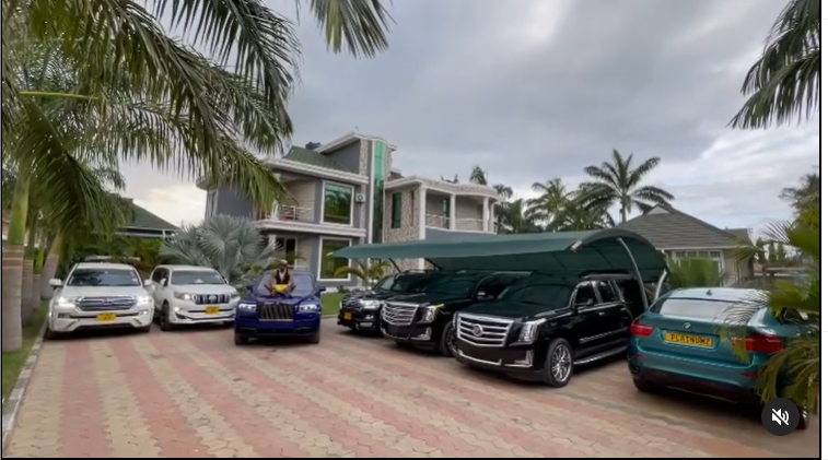 List of Multi-million Cars owned by Diamond Platnumz;  2021 Rolls-Royce Cullinan, BMW X6, Cadillac Escalade Black Edition, Cadillac Escalade Sky Captain Edition, Toyota Landcruiser V8 and Toyota Landcruiser TX 