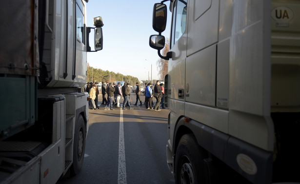 W blokadzie uczestniczyło około 300 górników z czterech kopalń węgla kamiennego na Wołyniu