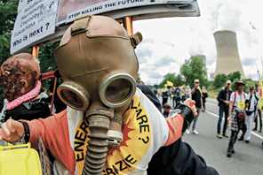 Protest przeciwko funkcjonowaniu elektrowni Tihange