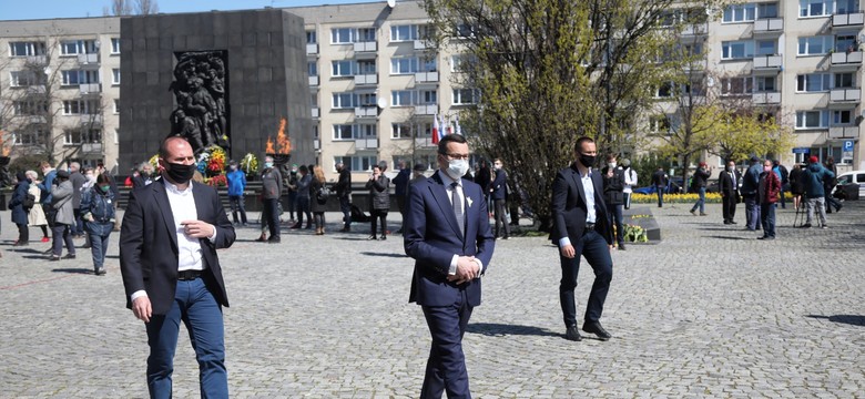 Politycy oddali hołd uczestnikom powstania w getcie warszawskim