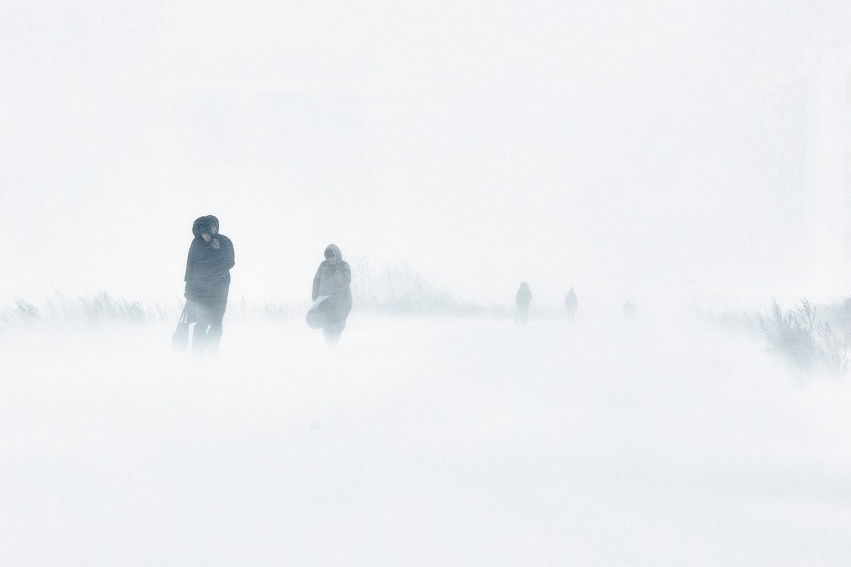 zamieć, śnieg, śnieżyca, zima