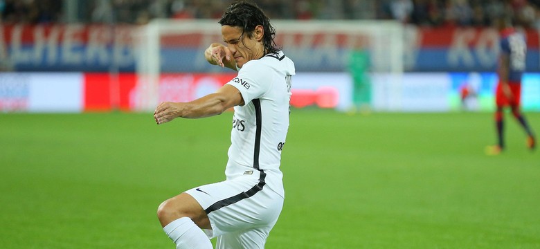 Liga francuska: Cztery gole Cavaniego. 90. minut Krychowiaka. Paris Saint Germain liderem. WIDEO