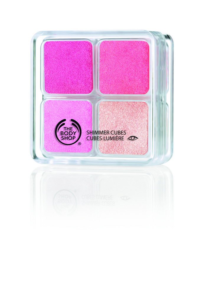 Body Shop, Cienie Cubes spring