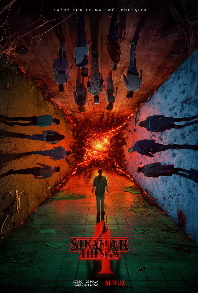 "Stranger Things". Plakat 4. sezonu