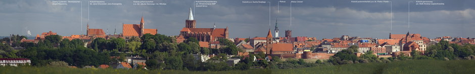 Fragment panoramy Chełmna