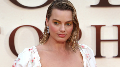 Margot Robbie na premierze "Goodbye Christopher Robin"