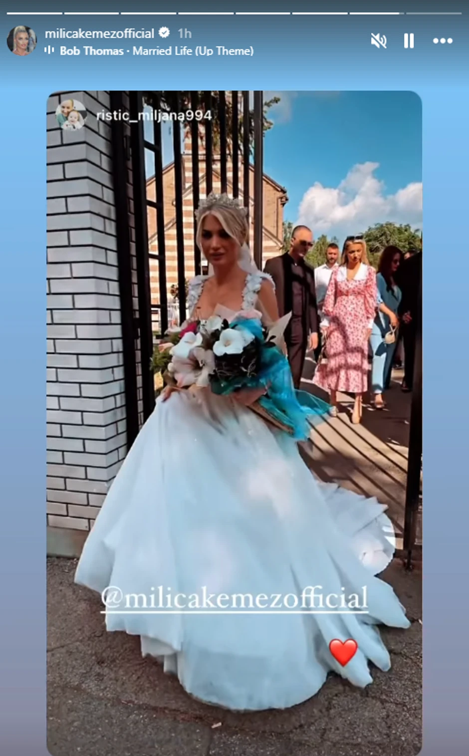 Bora i Milica venčanje