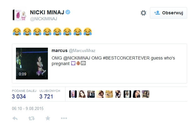 Nicki Minaj na Twitterze