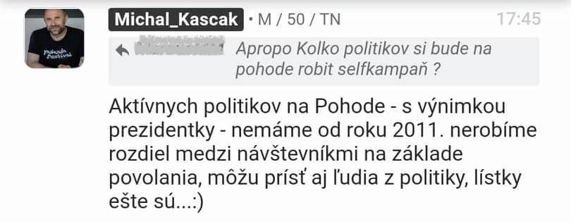 6 Politici na Pohode?
