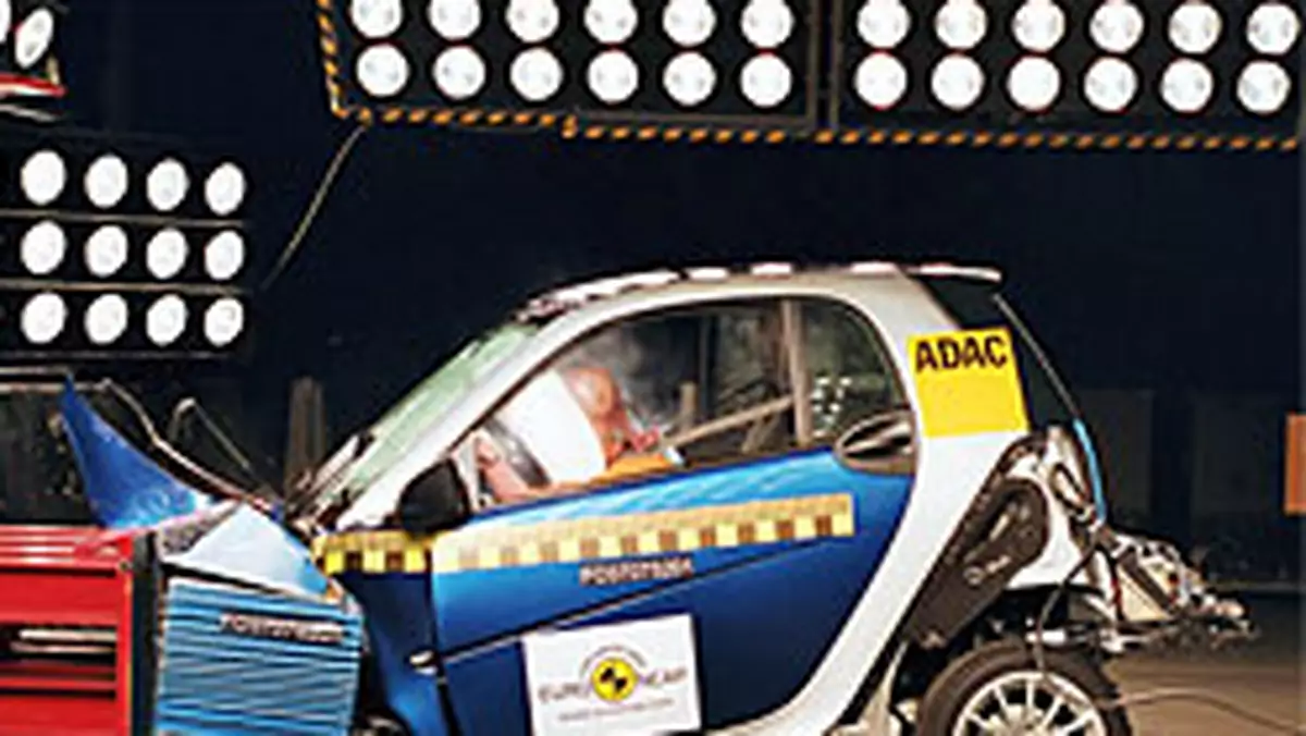 Euro NCAP: Smart ForTwo zasłużył na cztery gwiazdki