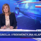 Kadr z wydania Wiadomości TVP z 1 października 2023 r.