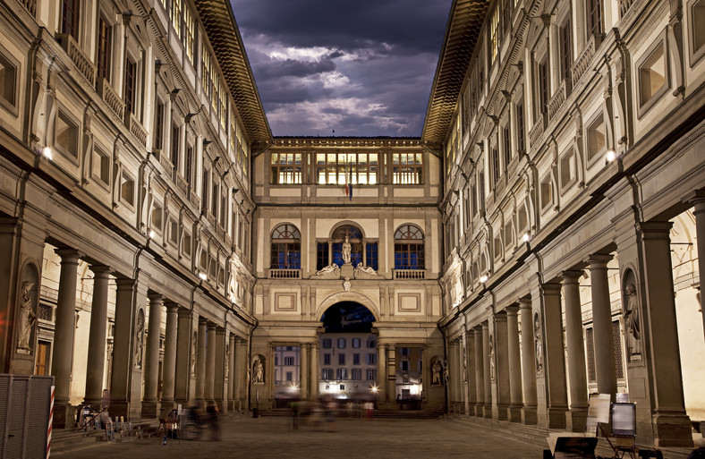 Florencja, galeria Uffizi