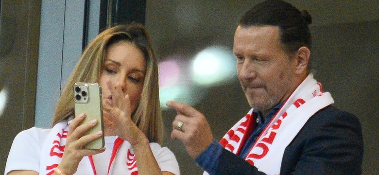 Małgorzata Rozenek poszła w "odstawkę". Radosław Majdan woli oglądać Euro 2024