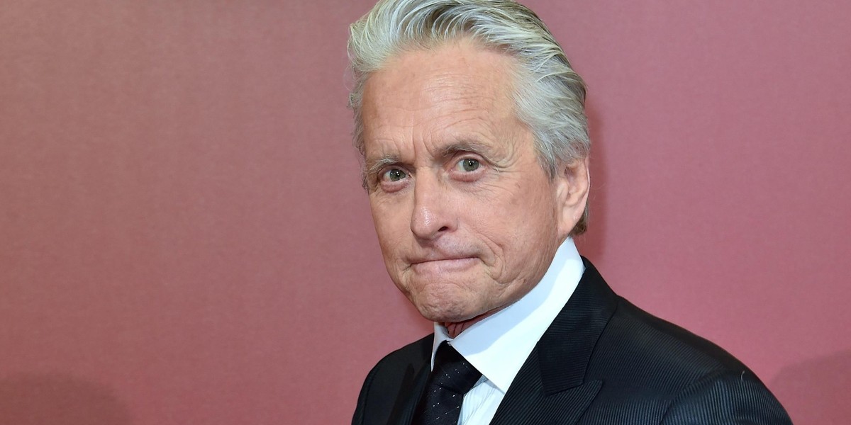 Michael Douglas onanizował się przy kobiecie? 