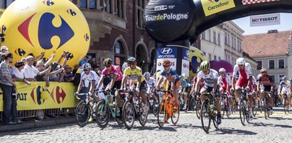 Kolarze jadą przez Śląsk. Tour de Pologne 2017