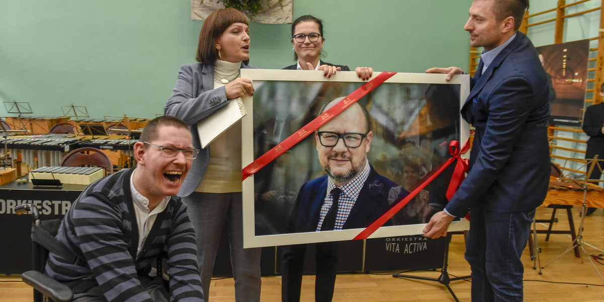 Uroczystość nadania imienia Pawła Adamowicza szkole w Gdańsku