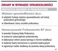 Zmiany w wymiarze sprawiedliwości