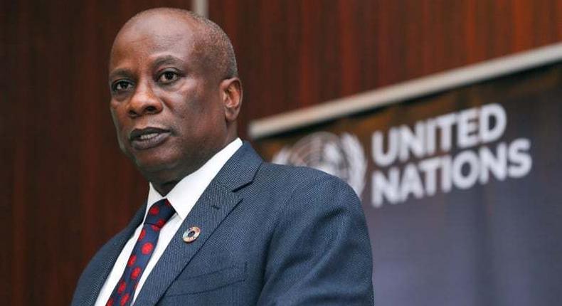 The UN Humanitarian Coordinator in Nigeria, Mr Edward Kallon [Nigeria Serve]