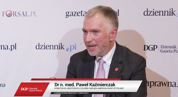 Paweł Kaźmierczak, dyrektor ds. medycznych, członek Zarządu American Heart of Poland