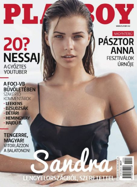 Sandra Kubicka na okładce "Playboya"