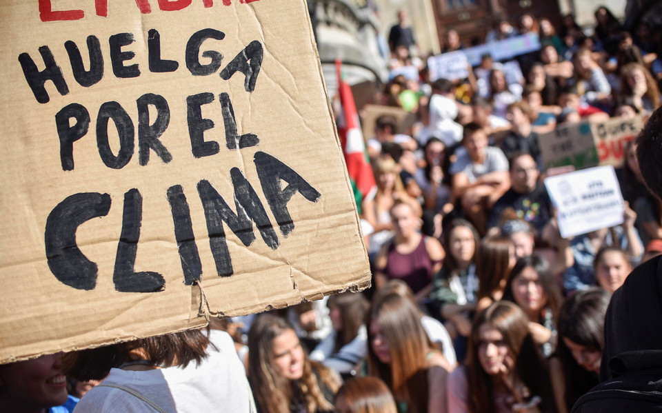 Młodzieżowy Strajk Klimatyczny w Bilbao