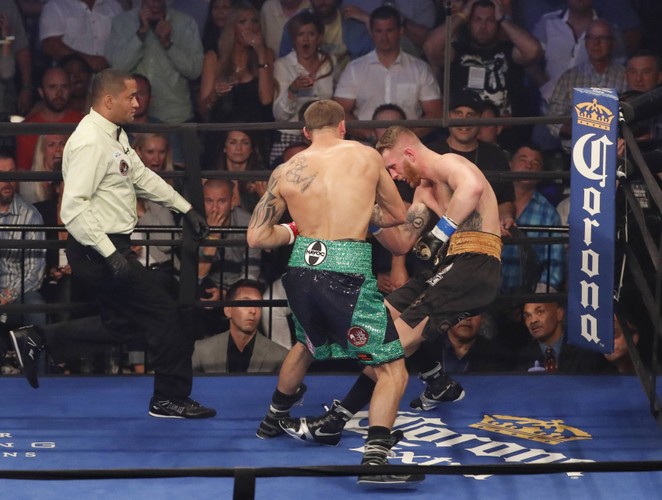 Andrzej Fonfara znokautowany już w I rundzie. Polak o mało nie wyleciał z ringu