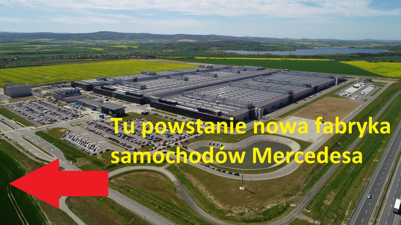 Mercedes zbuduje w Jaworze fabrykę samochodów na terenie Wałbrzyskiej Specjalnej Strefy Ekonomicznej "Invest Park"