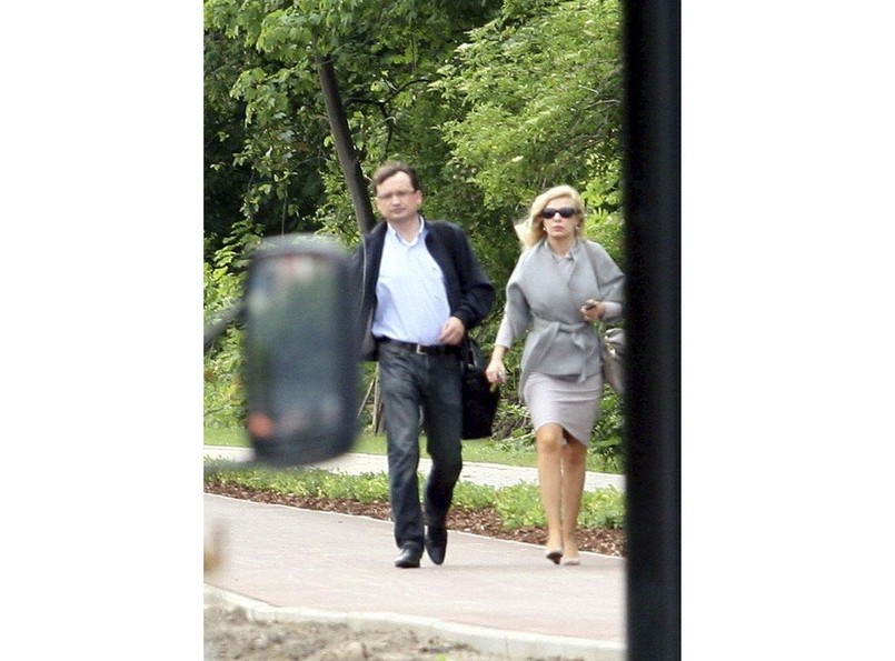 Zbigniew Ziobro i Patrycja Kotecka