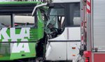 Zderzenie autobusów w Szczecinie. Poszkodowanych około 20 żołnierzy