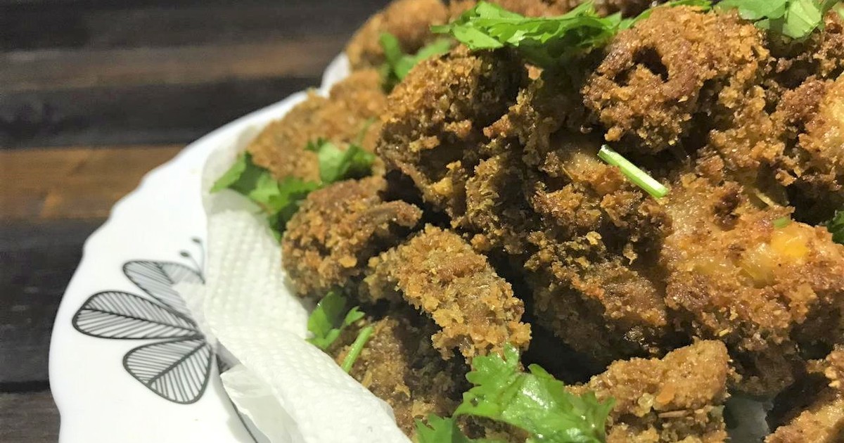 Recipe with a Pulse Live Twist The Pulse spicy, breadcrumbcoated