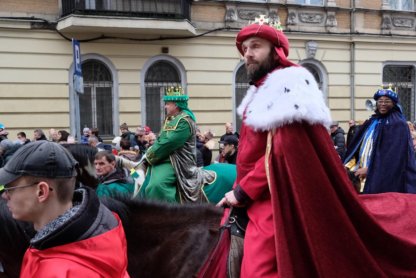 Orszak Trzech Króli szedł ulicami Katowic
