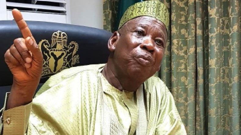 Governor Abdullahi Ganduje has been widely criticised for his handling of the outbreak of the coronavirus disease in Kano [Daily Trust]