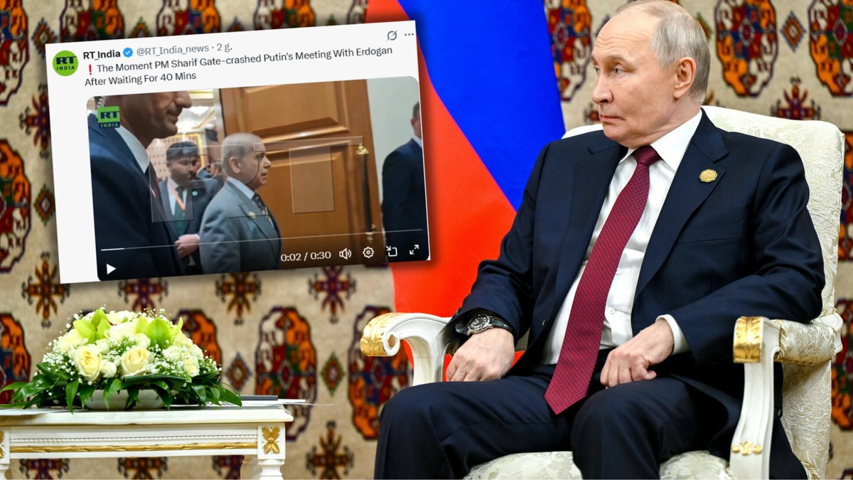 Władimir Putin kazał na siebie czekać. Premier wtargnął do pokoju [WIDEO]