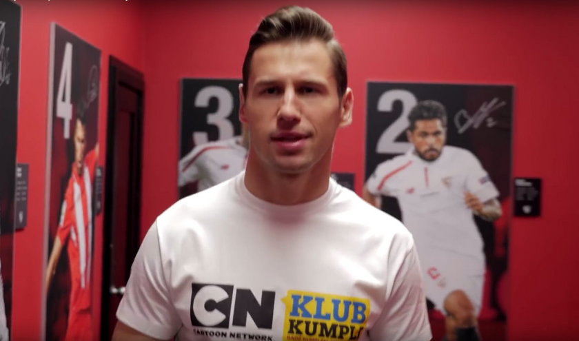 Grzegorz Krychowiak ambasadorem akcji Cartoon Network "Bądź kumplem, nie dokuczaj"