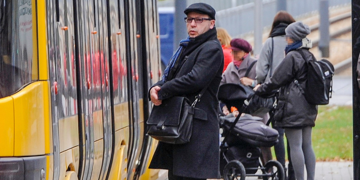 Zbigniew Zamachowski przesiadł się na tramwaj