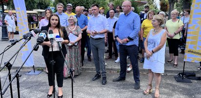 Szymon Hołownia w Ciechocinku. Czy przekonał do siebie seniorów?