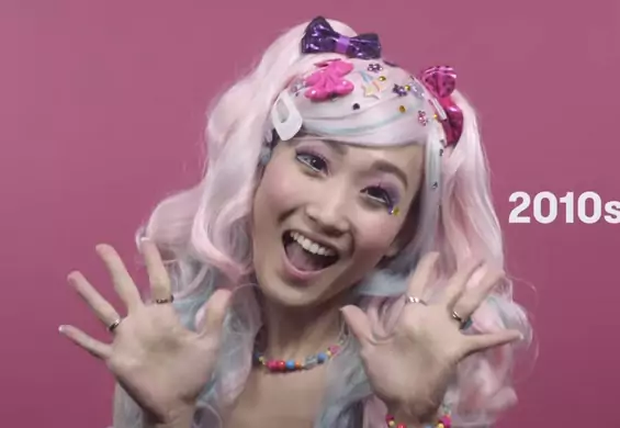 100 lat kobiecego piękna w Japonii pokazane w minutę. Rozpoznasz wszytkie trendy?
