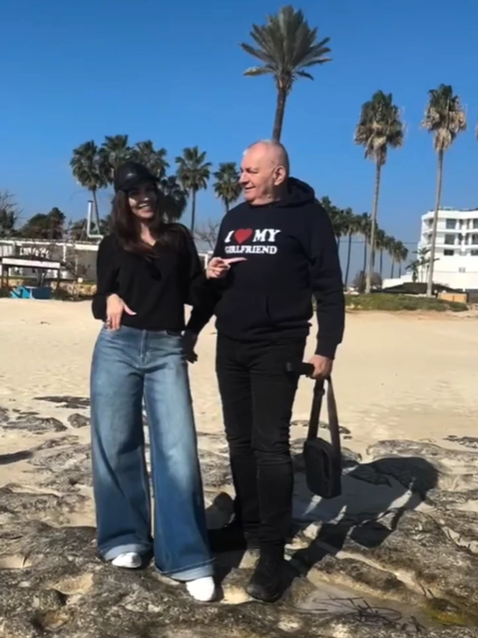 Jelena Simić sa mužem